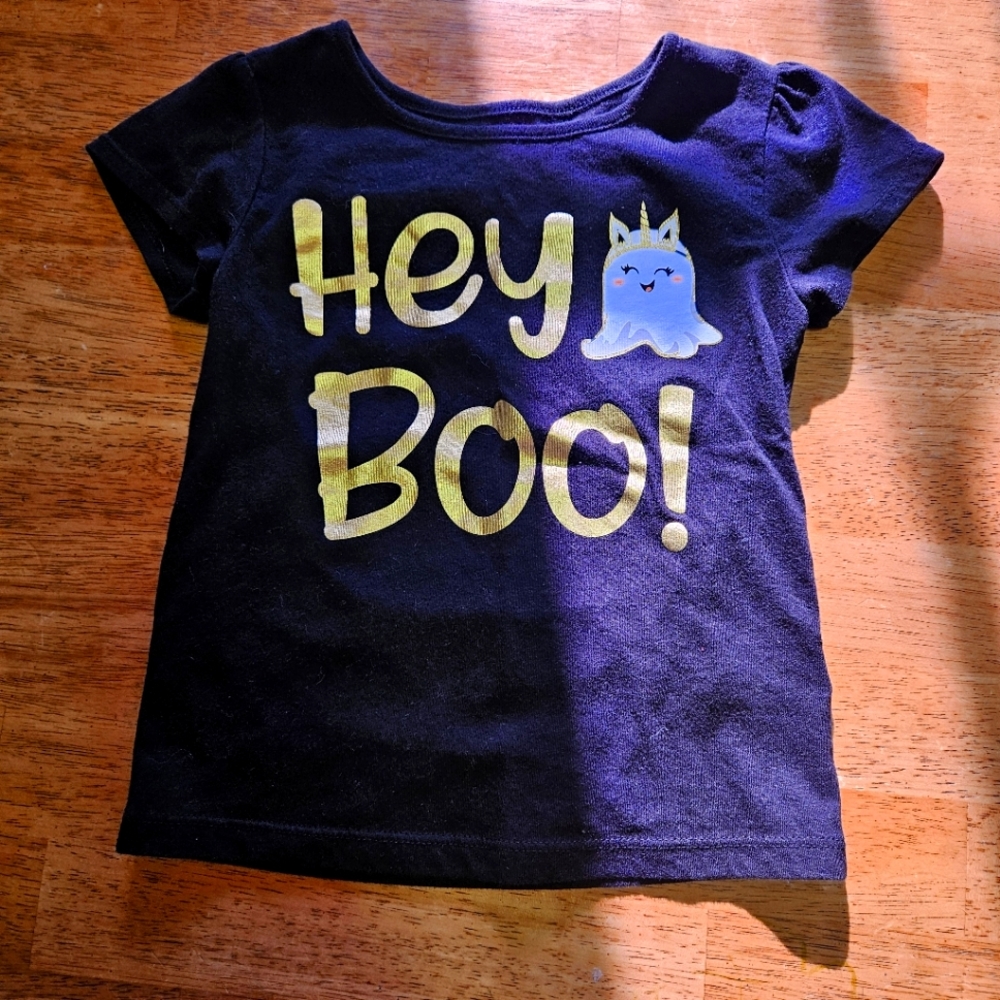 Hey Boo Ghost T Shirt by Celebrate! Sz 3T
